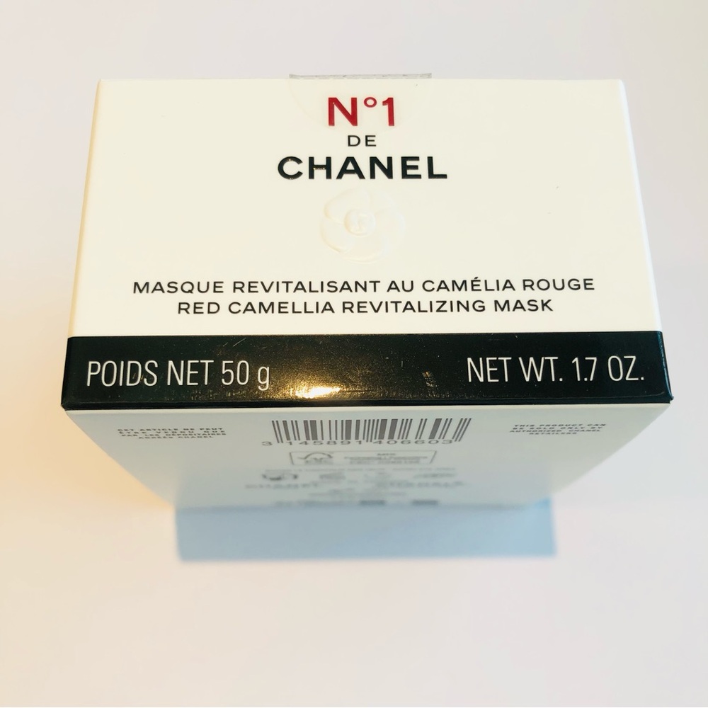 No1 DE CHANEL MASQUE REVITALISANT CAMELIA ROUGE RED CAMELLIA REVITALIZING MASK